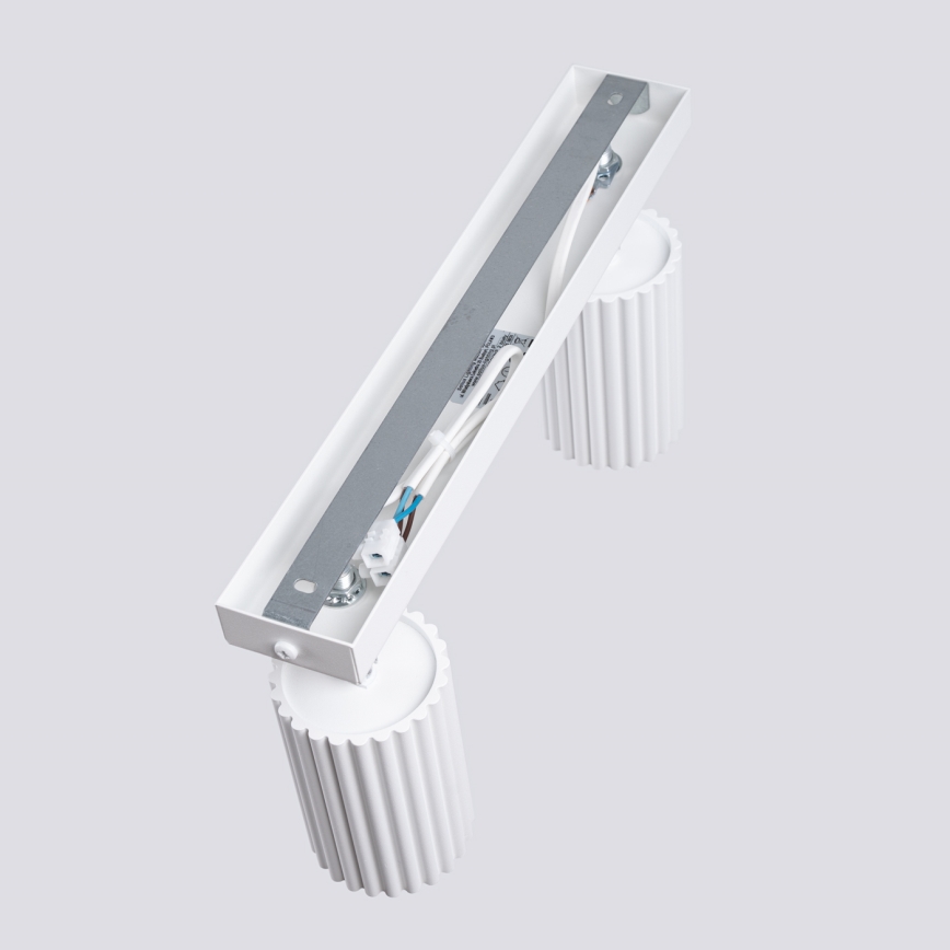 Brilagi - Spotlampe CRESTO 2xGU10/10W/230V hvid