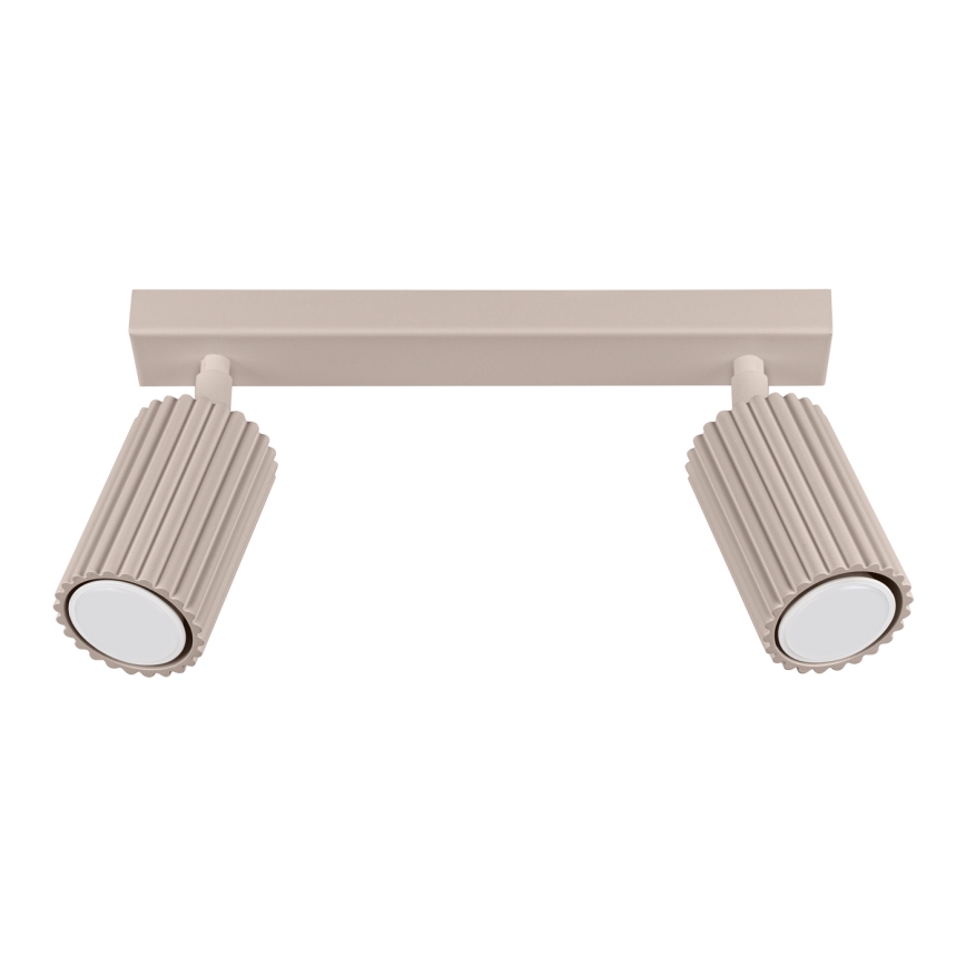 Brilagi - Spotlampe CRESTO 2xGU10/10W/230V taupe