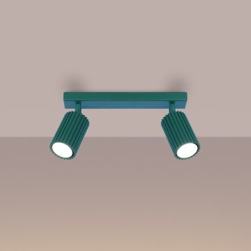 Brilagi - Spotlampe CRESTO 2xGU10/10W/230V turkis