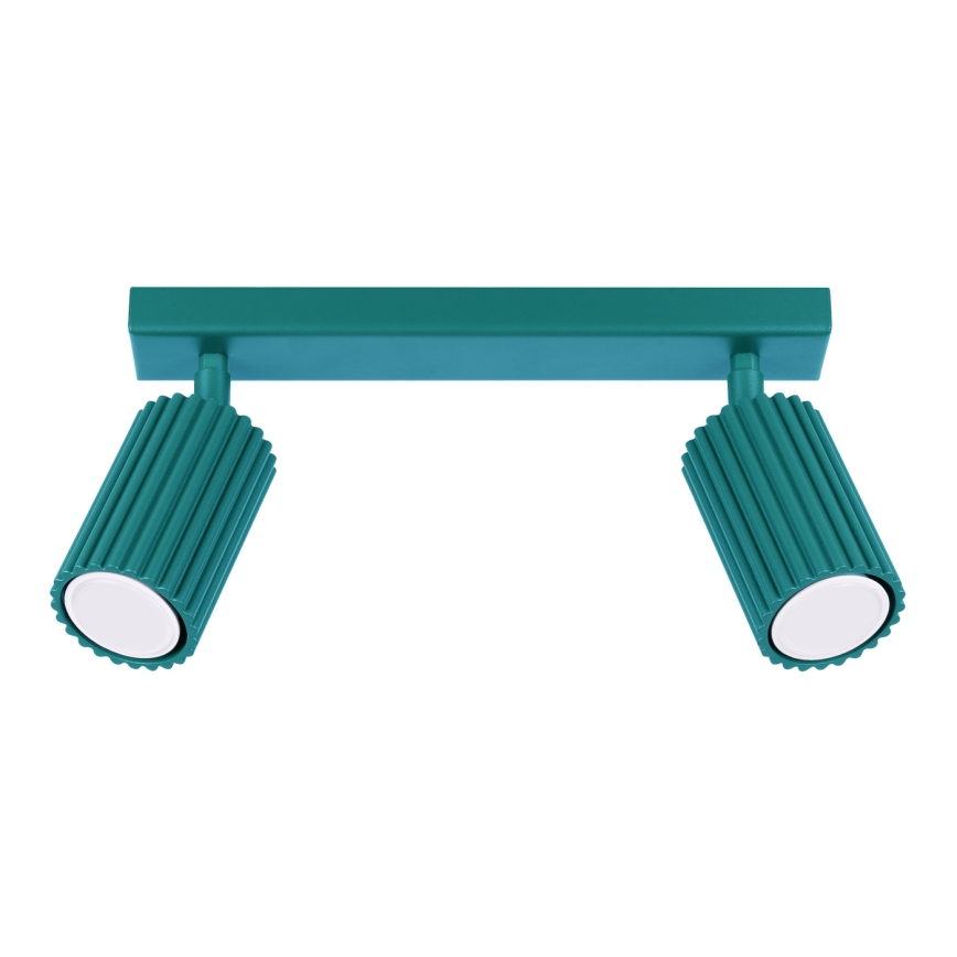 Brilagi - Spotlampe CRESTO 2xGU10/10W/230V turkis