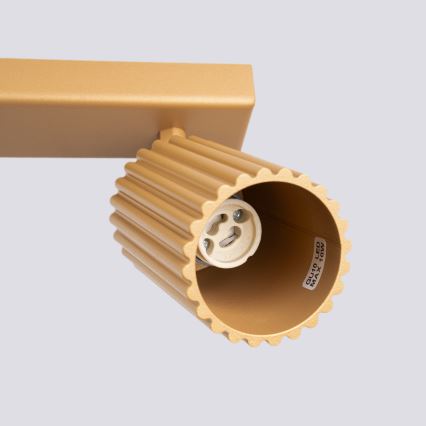 Brilagi - Spotlampe CRESTO 3xGU10/10W/230V guldfarvet