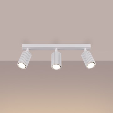 Brilagi - Spotlampe CRESTO 3xGU10/10W/230V hvid
