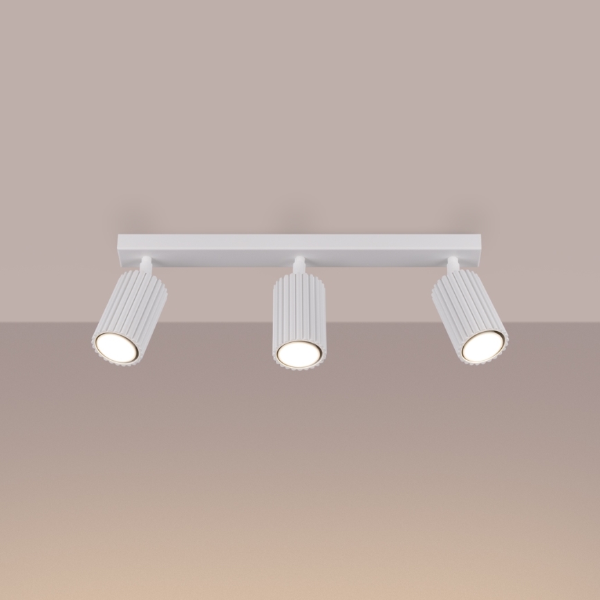 Brilagi - Spotlampe CRESTO 3xGU10/10W/230V hvid