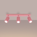 Brilagi - Spotlampe CRESTO 3xGU10/10W/230V rosa