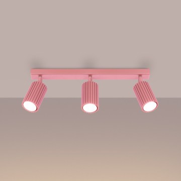 Brilagi - Spotlampe CRESTO 3xGU10/10W/230V rosa