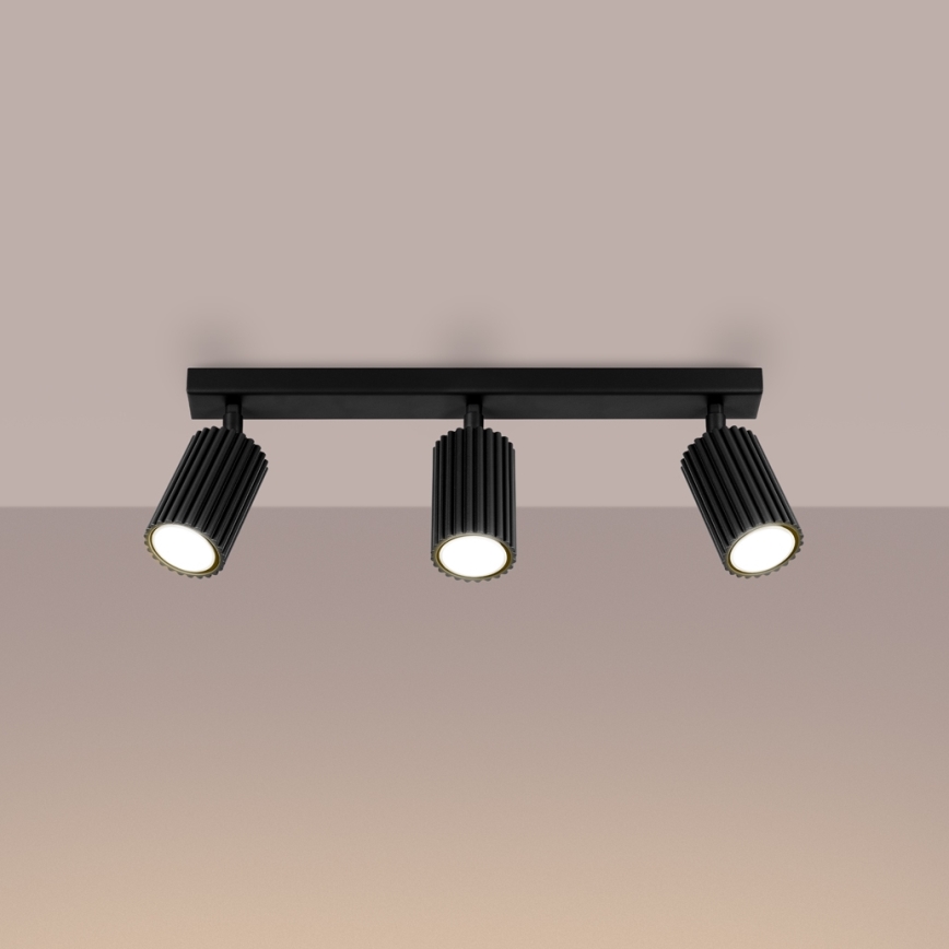 Brilagi - Spotlampe CRESTO 3xGU10/10W/230V sort