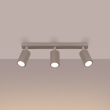 Brilagi - Spotlampe CRESTO 3xGU10/10W/230V taupe
