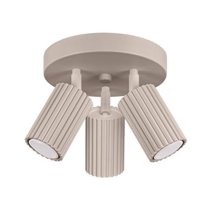 Brilagi - Spotlampe CRESTO 3xGU10/10W/230V taupe