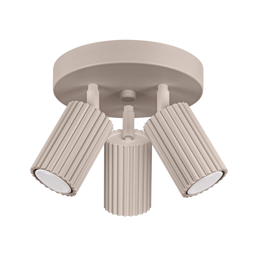 Brilagi - Spotlampe CRESTO 3xGU10/10W/230V taupe