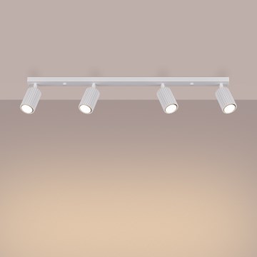 Brilagi - Spotlampe CRESTO 4xGU10/10W/230V hvid