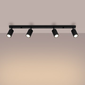 Brilagi - Spotlampe CRESTO 4xGU10/10W/230V sort
