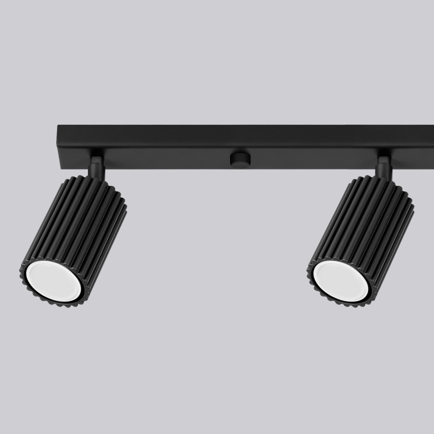 Brilagi - Spotlampe CRESTO 4xGU10/10W/230V sort