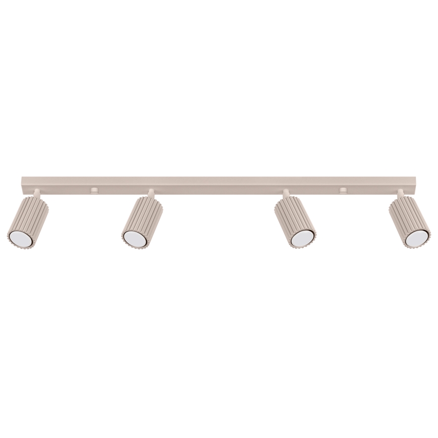 Brilagi - Spotlampe CRESTO 4xGU10/10W/230V taupe
