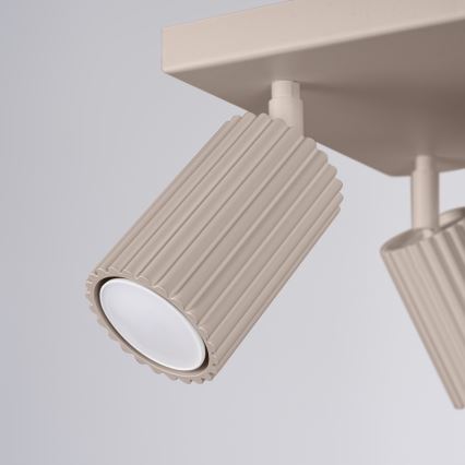 Brilagi - Spotlampe CRESTO 4xGU10/10W/230V taupe