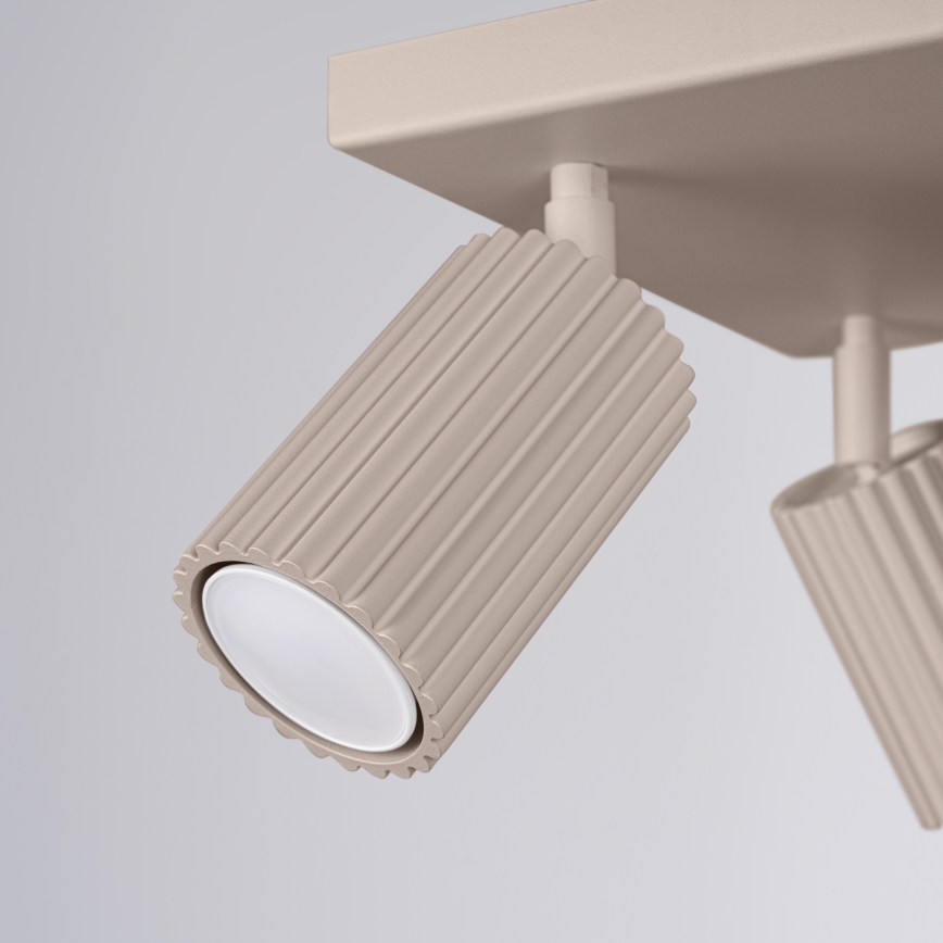 Brilagi - Spotlampe CRESTO 4xGU10/10W/230V taupe