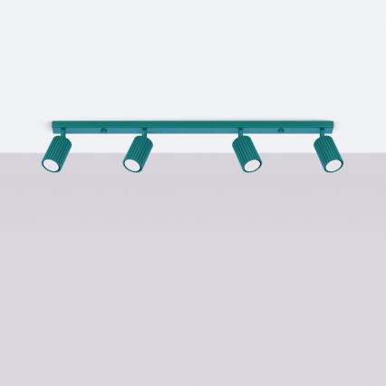 Brilagi - Spotlampe CRESTO 4xGU10/10W/230V turkis