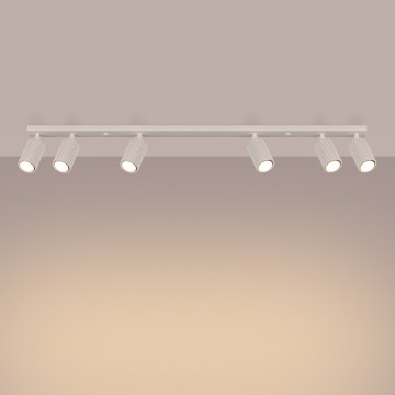 Brilagi - Spotlampe CRESTO 6xGU10/10W/230V cremefarvet