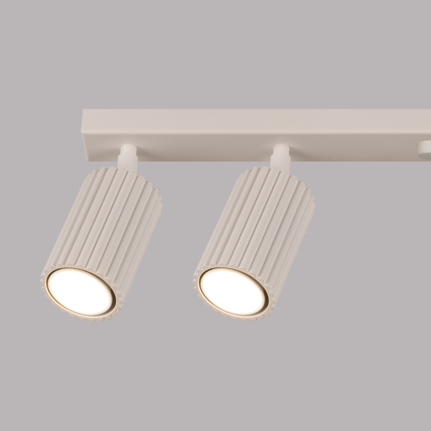 Brilagi - Spotlampe CRESTO 6xGU10/10W/230V cremefarvet