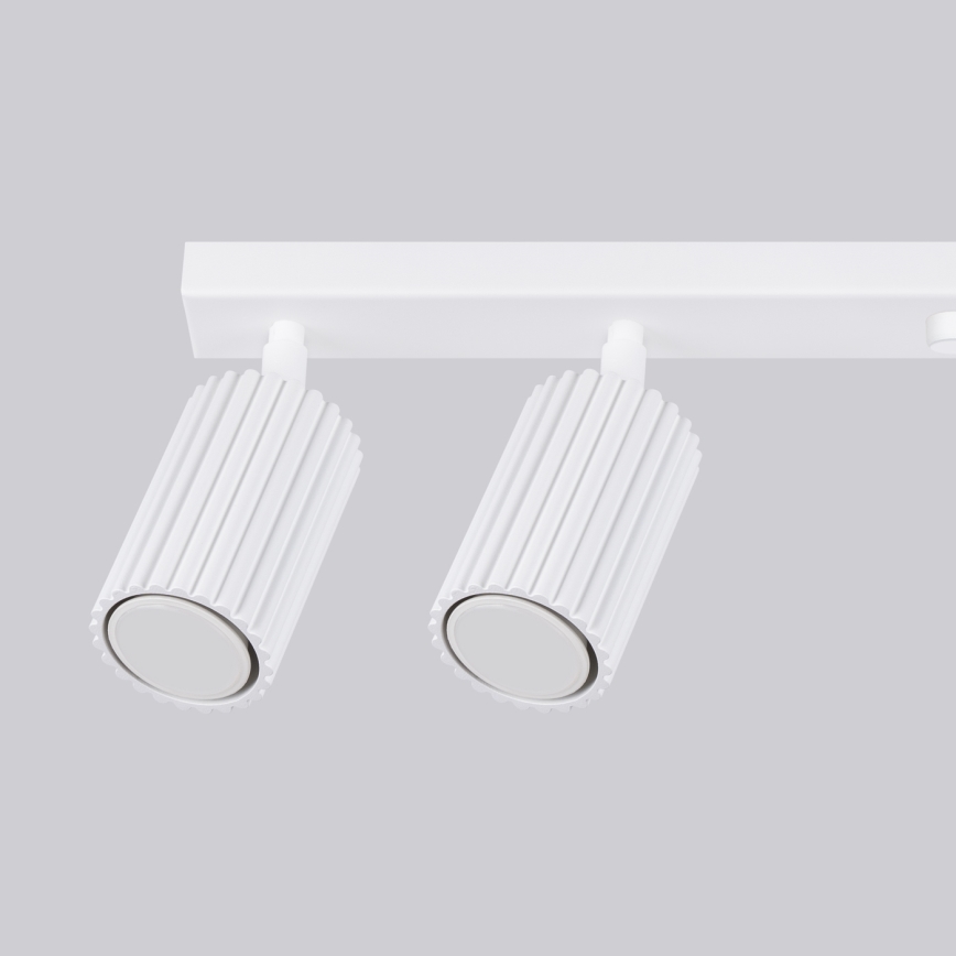 Brilagi - Spotlampe CRESTO 6xGU10/10W/230V hvid