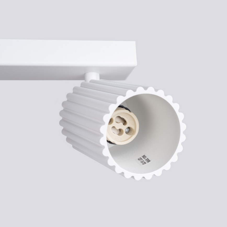 Brilagi - Spotlampe CRESTO 6xGU10/10W/230V hvid