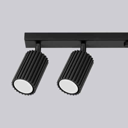 Brilagi - Spotlampe CRESTO 6xGU10/10W/230V sort