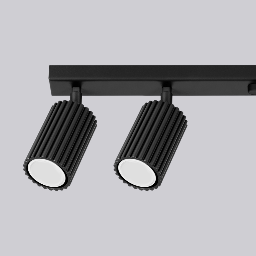 Brilagi - Spotlampe CRESTO 6xGU10/10W/230V sort