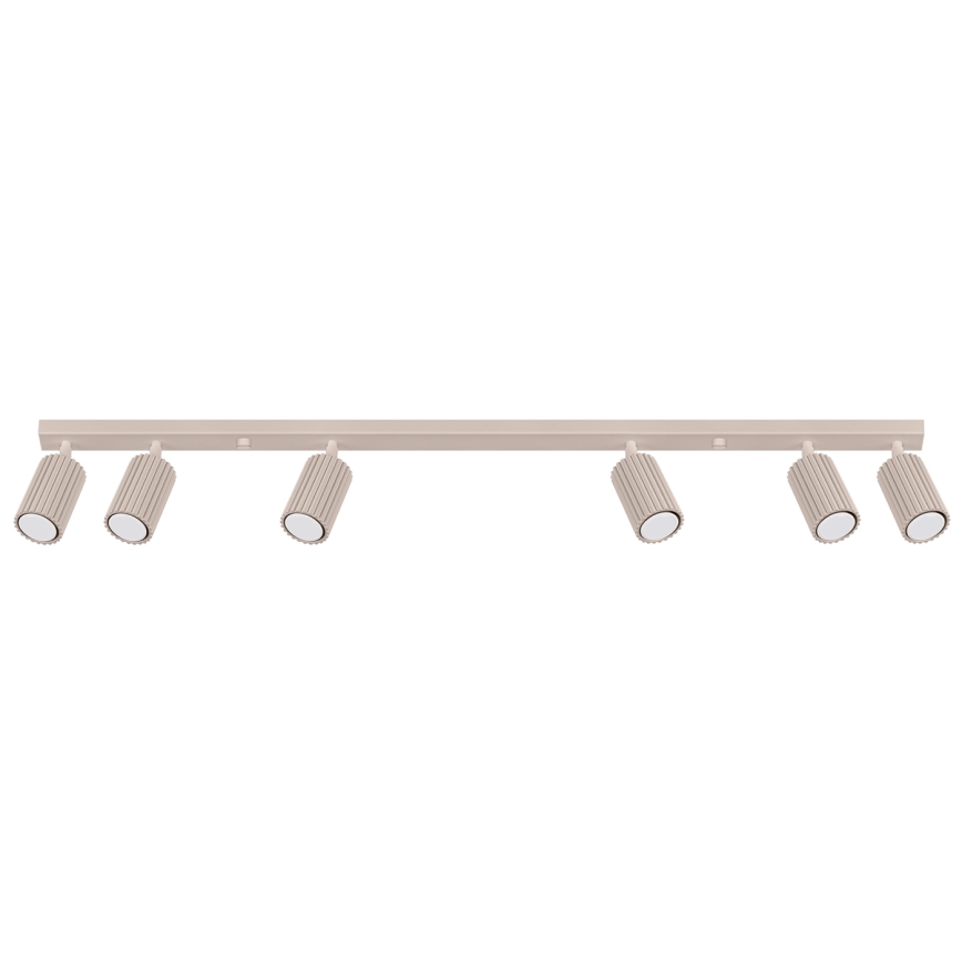 Brilagi - Spotlampe CRESTO 6xGU10/10W/230V taupe
