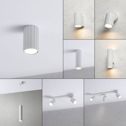 Brilagi - spotlampe CRISPINA 1xGU10/10W/230V 10 cm hvid