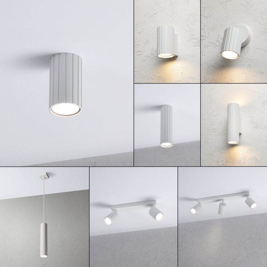 Brilagi - spotlampe CRISPINA 1xGU10/10W/230V 10 cm hvid