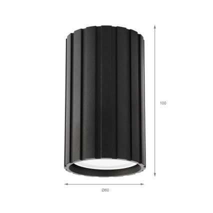 Brilagi - Spotlampe CRISPINA 1xGU10/10W/230V 10 cm sort