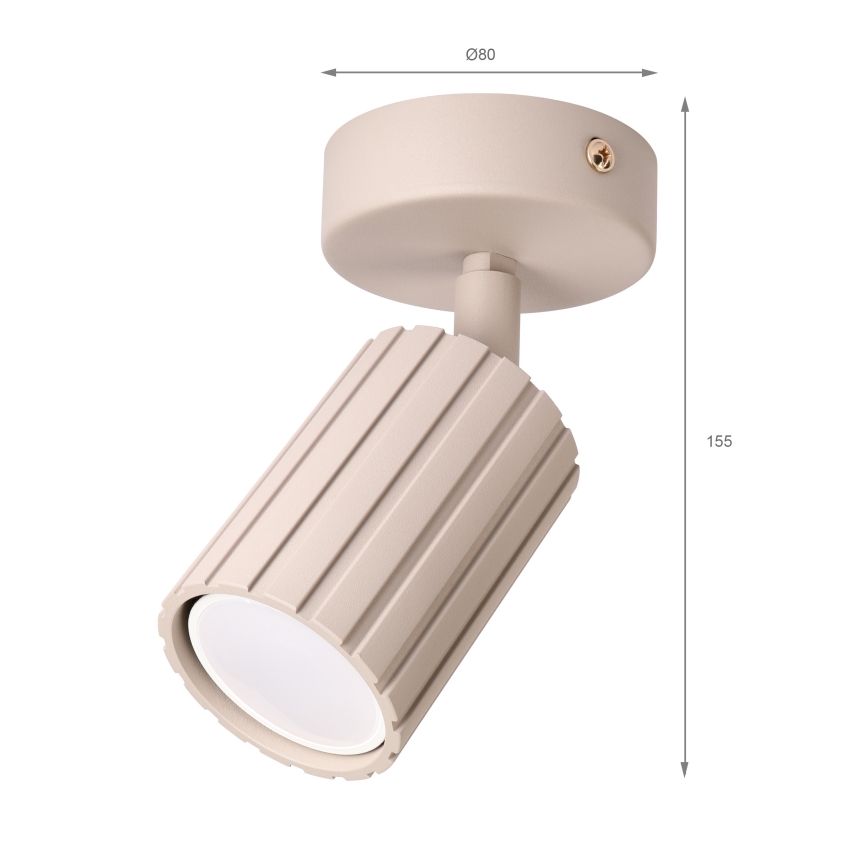 Brilagi - Spotlampe CRISPINA 1xGU10/10W/230V beige