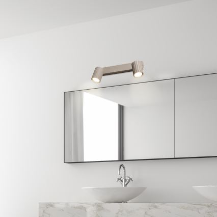 Brilagi - Spotlampe CRISPINA 2xGU10/10W/230V beige