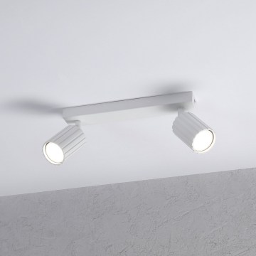 Brilagi - Spotlampe CRISPINA 2xGU10/10W/230V hvid