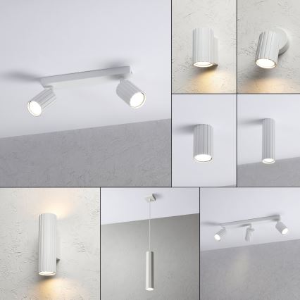 Brilagi - Spotlampe CRISPINA 2xGU10/10W/230V hvid