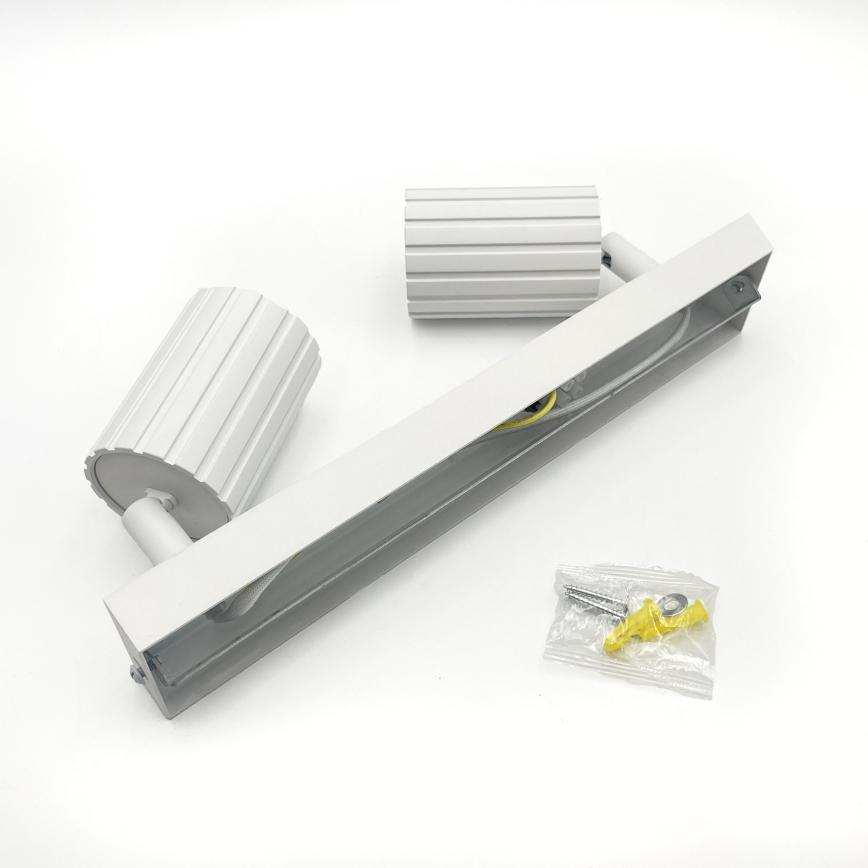 Brilagi - Spotlampe CRISPINA 2xGU10/10W/230V hvid