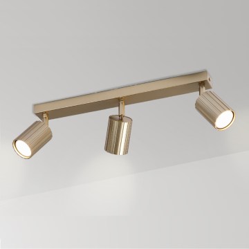 Brilagi - Spotlampe CRISPINA 3xGU10/10W/230V guld