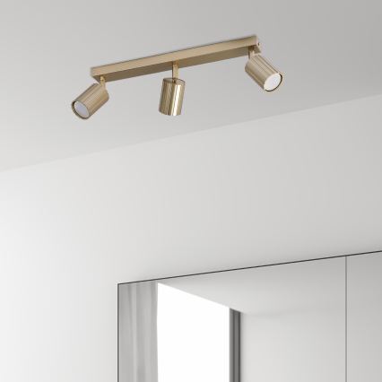 Brilagi - Spotlampe CRISPINA 3xGU10/10W/230V guld