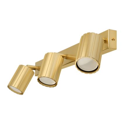 Brilagi - Spotlampe CRISPINA 3xGU10/10W/230V guld