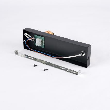 Brilagi - Spotlampe HYGGE 2xE14/15W/230V sort/røgfarvet