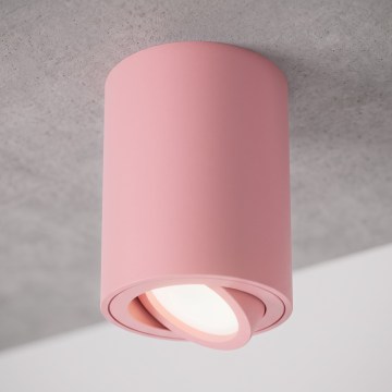 BRILAGI - Spotlampe MIA 1xGU10/30W/230V 100x80 mm lyserød