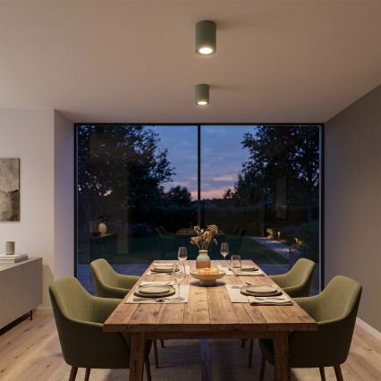BRILAGI - Spotlampe MIA 1xGU10/30W/230V 100x80 mm mørkegrøn