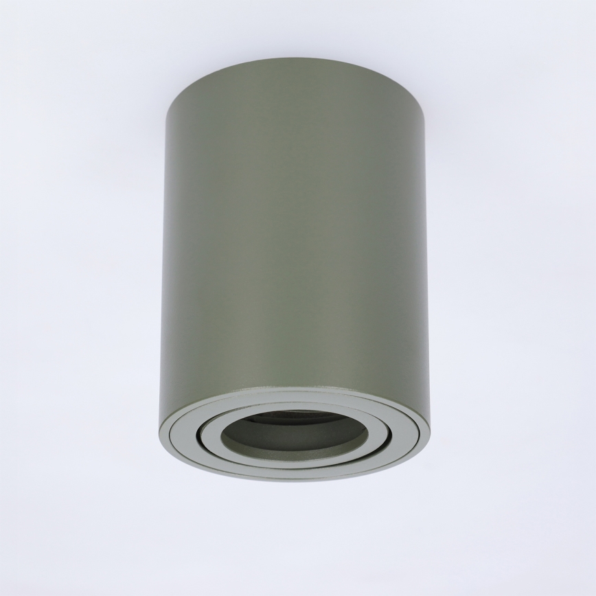 BRILAGI - Spotlampe MIA 1xGU10/30W/230V 100x80 mm mørkegrøn