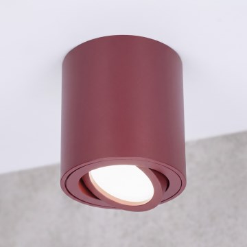 BRILAGI - Spotlampe MIA 1xGU10/30W/230V 84x80 mm bordeaux