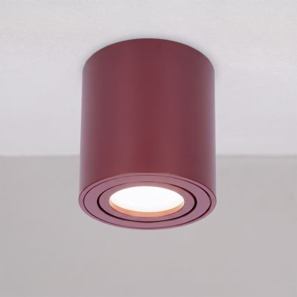BRILAGI - Spotlampe MIA 1xGU10/30W/230V 84x80 mm bordeaux