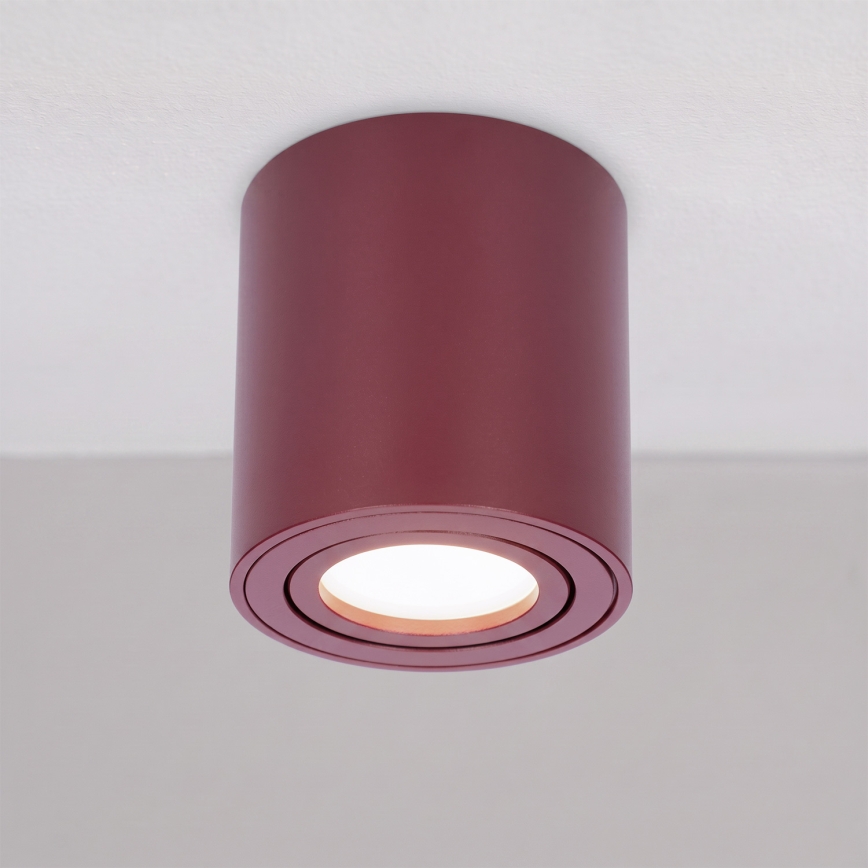BRILAGI - Spotlampe MIA 1xGU10/30W/230V 84x80 mm bordeaux