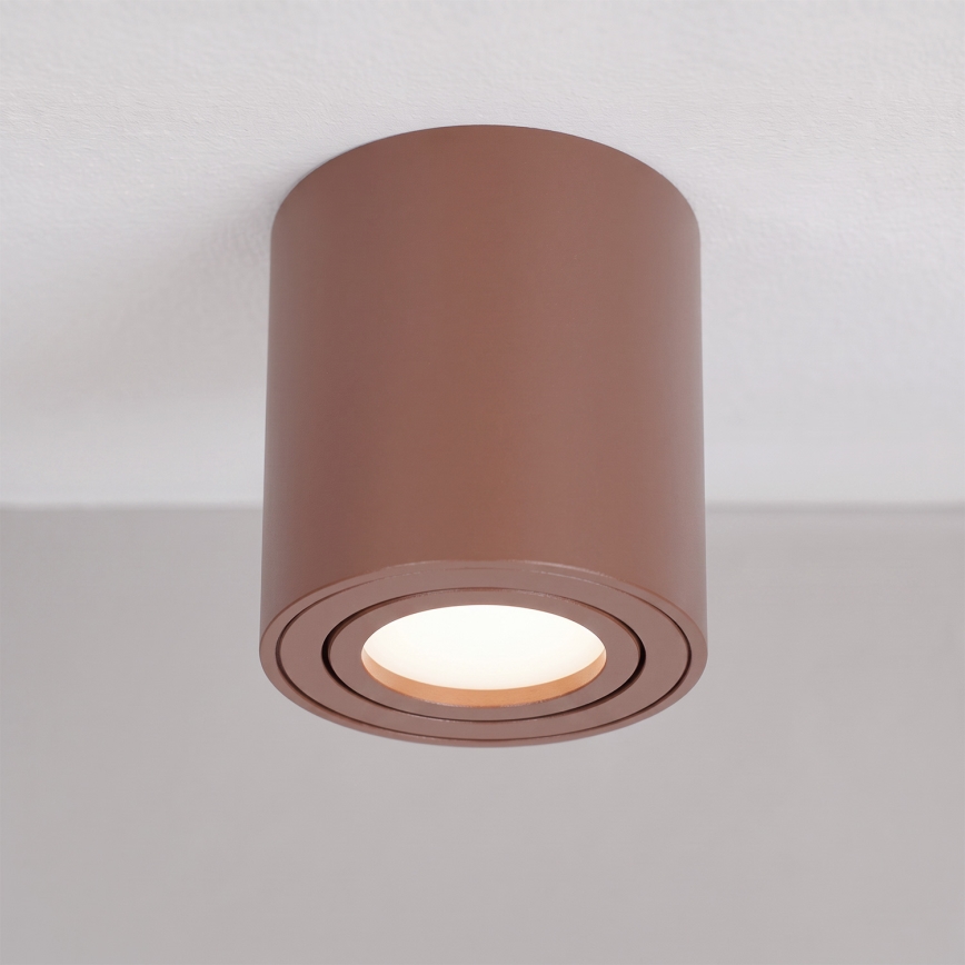 BRILAGI - Spotlampe MIA 1xGU10/30W/230V 84x80 mm brun