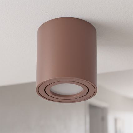 BRILAGI - Spotlampe MIA 1xGU10/30W/230V 84x80 mm brun