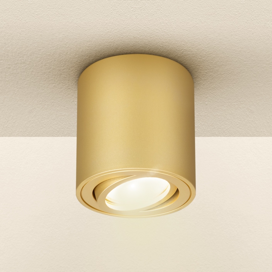 Brilagi - Spotlampe MIA 1xGU10/30W/230V 84x80 mm guldfarvet
