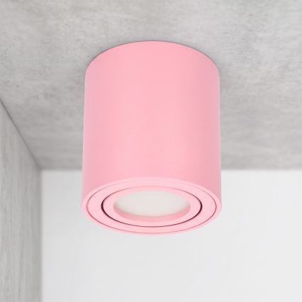 BRILAGI - Spotlampe MIA 1xGU10/30W/230V 84x80 mm lyserød