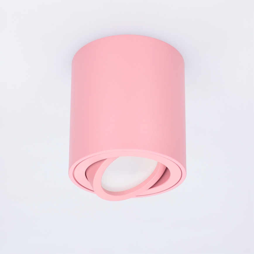 BRILAGI - Spotlampe MIA 1xGU10/30W/230V 84x80 mm lyserød